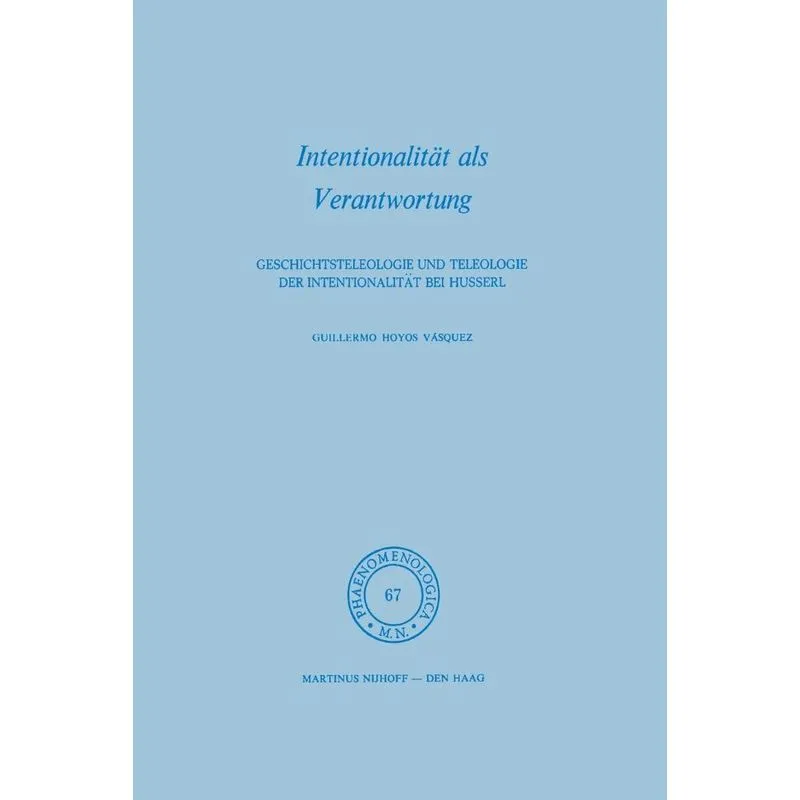 Intentionalität als Verantwortung