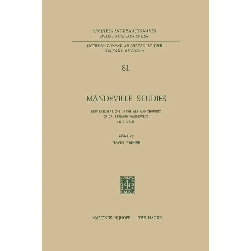 Mandeville Studies