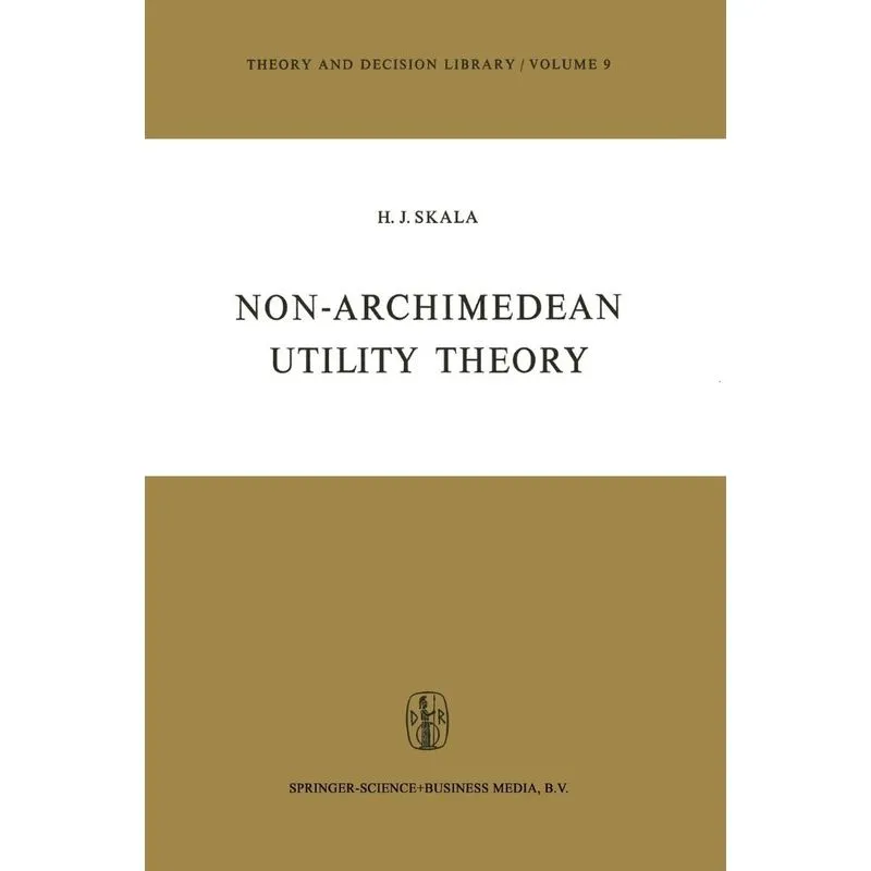 Non-Archimedean Utility Theory
