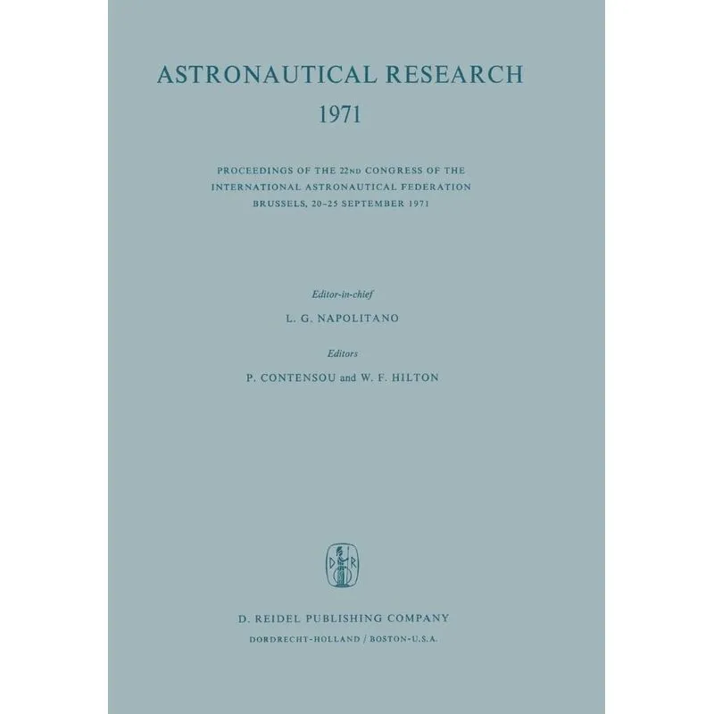 Astronautical Research 1971