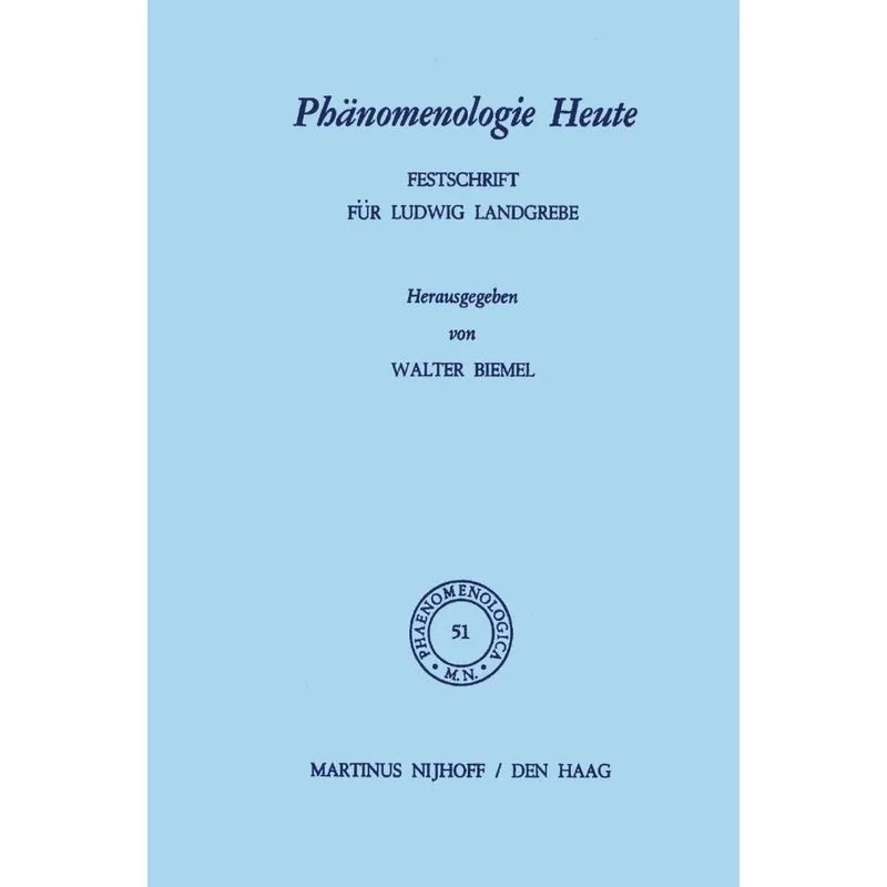 Phanomenologie Heute
