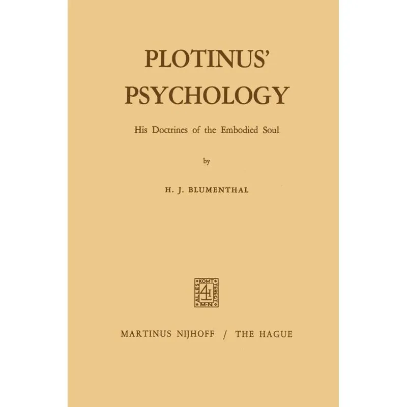 Plotinus Psychology