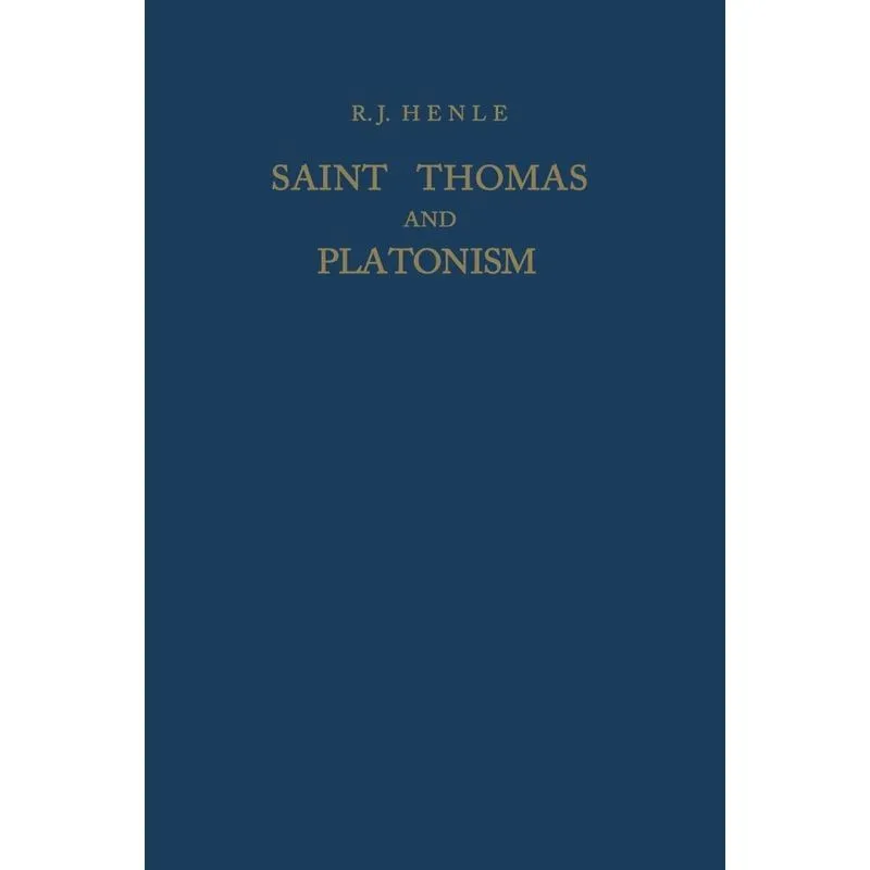 Saint Thomas and Platonism