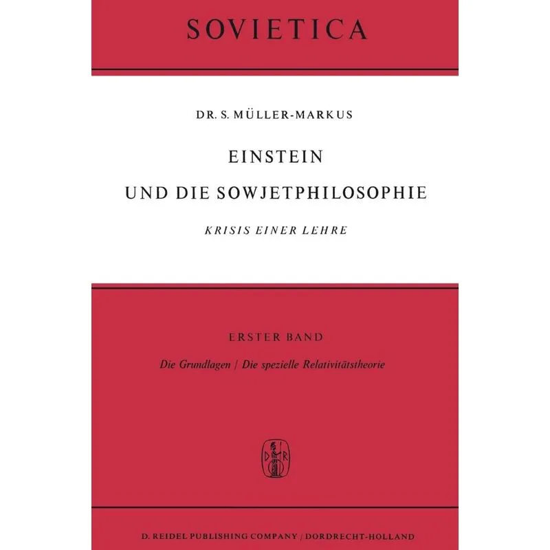 Einstein und Die Sowjetphilosophie