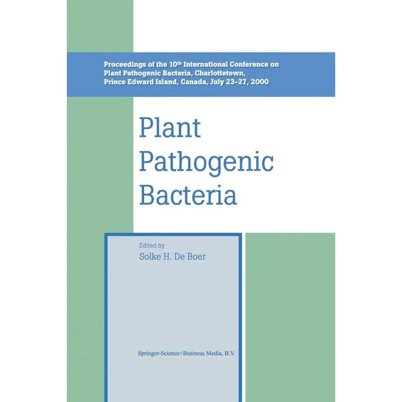 Plant Pathogenic Bacteria