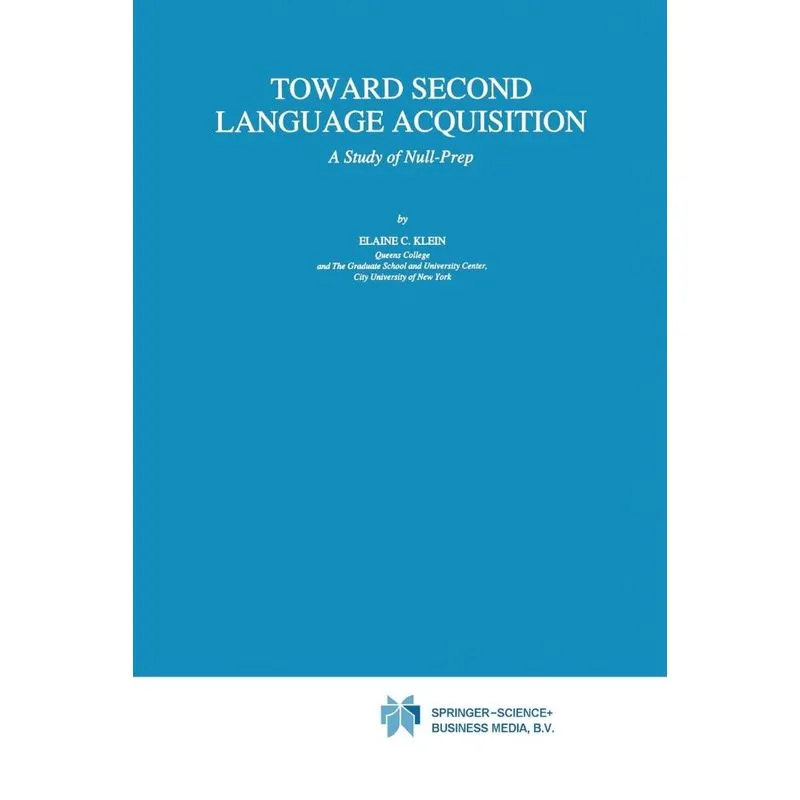 Toward Second Language Acquisition
