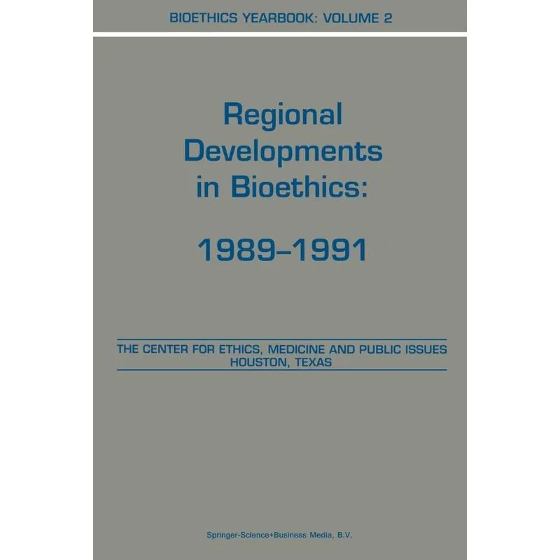 Bioethics Yearbook