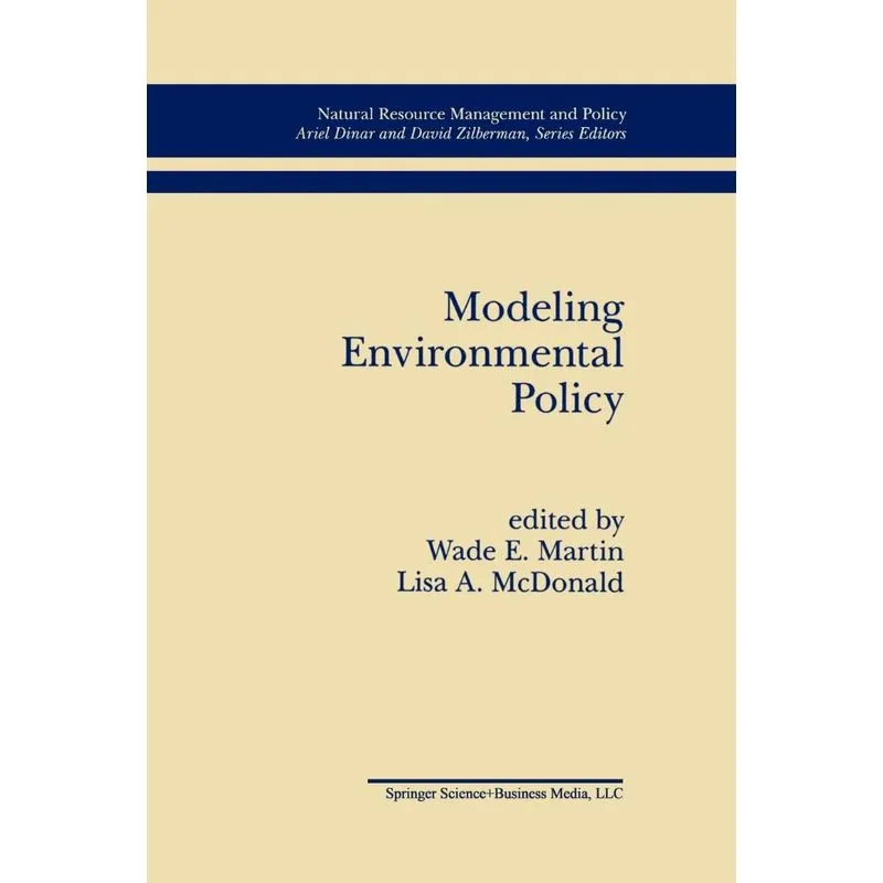 Modeling Environmental Policy