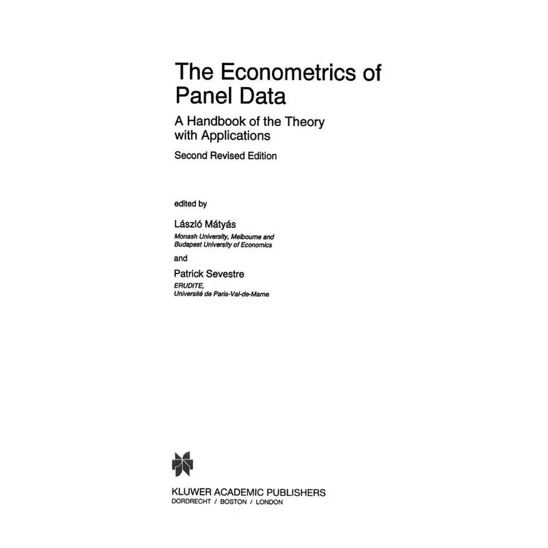 The Econometrics of Panel Data