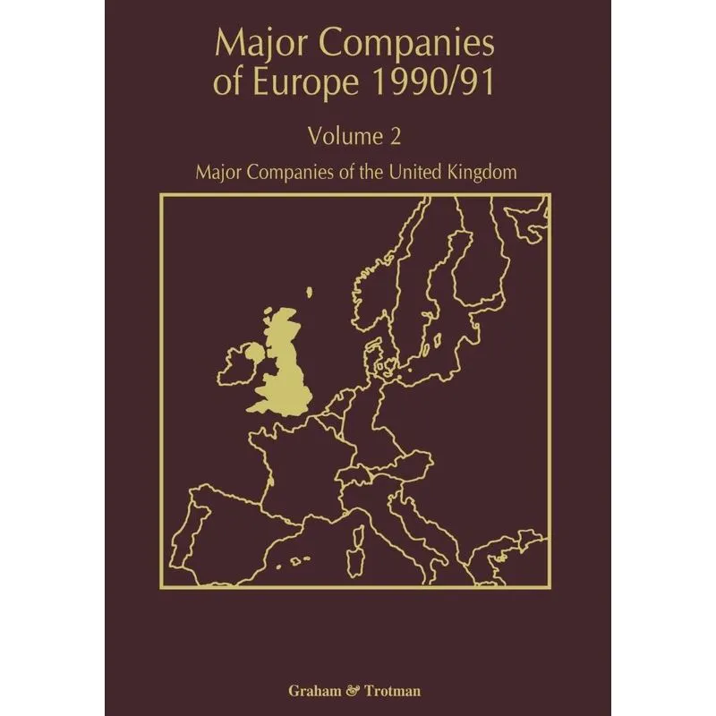 Major Companies of Europe 1990/91