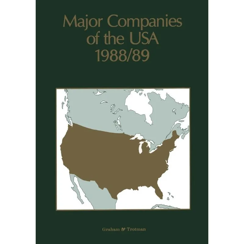 Major Companies of the USA 1988/89
