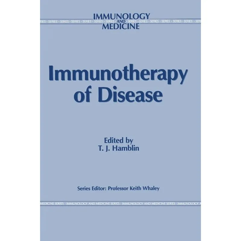 Immunotherapy of Disease