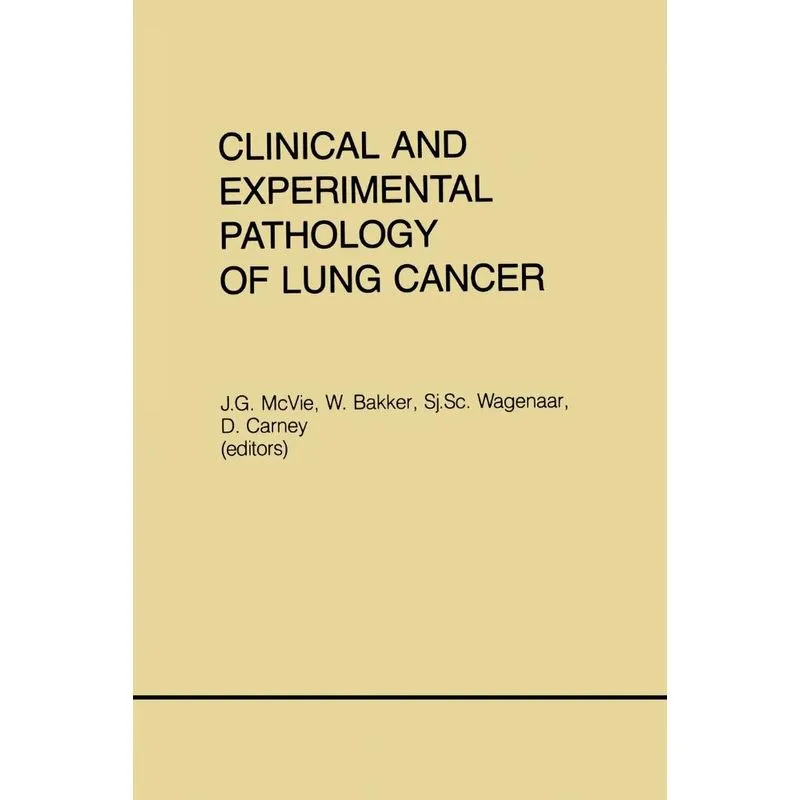 Clinical and Experimental Pathology of Lung Cancer