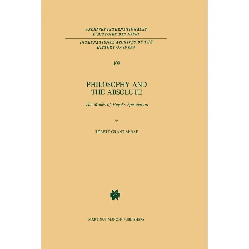 Philosophy and the Absolute