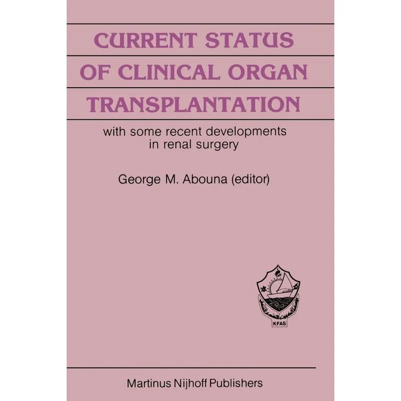 Current Status of Clinical Organ Transplantation