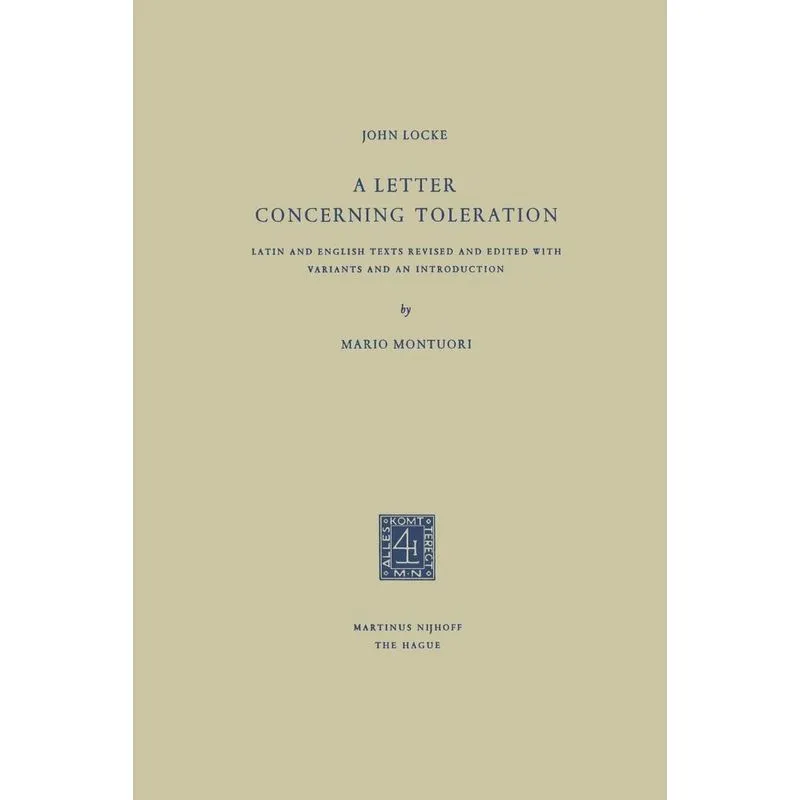 A Letter Concerning Toleration