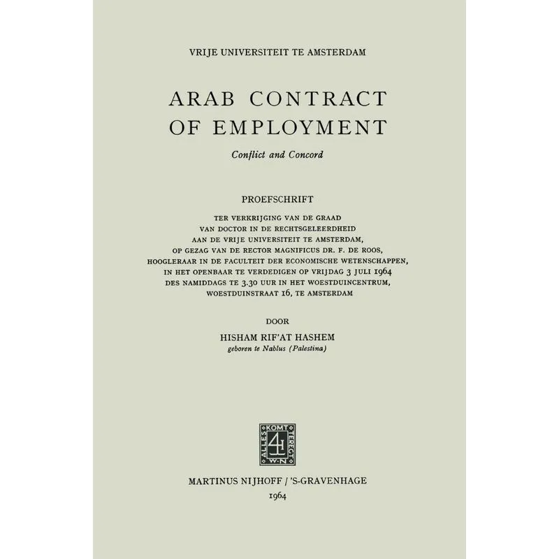 Arab Contract of Employment