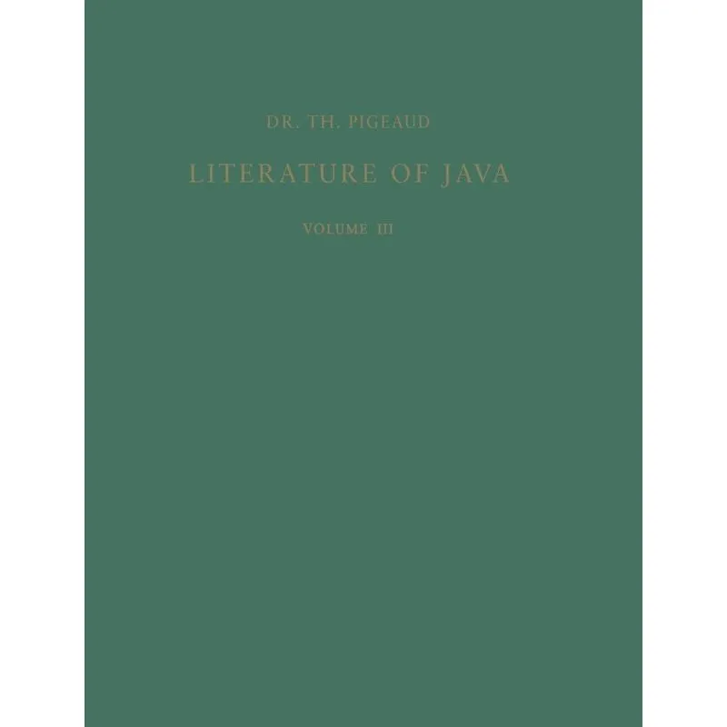 Literature of Java