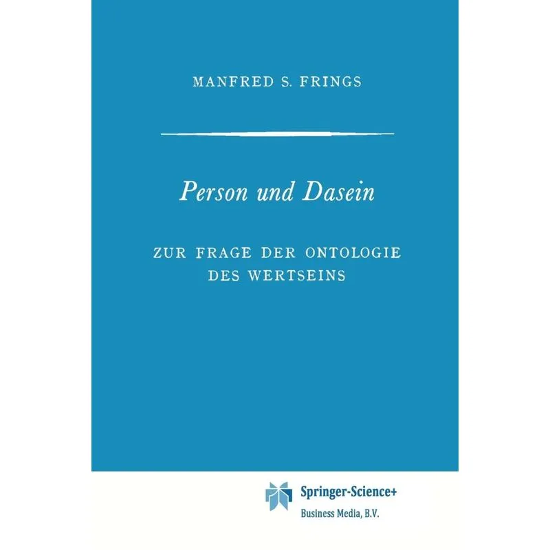 Person Und Dasein