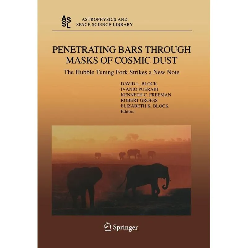 Penetrating Bars through Masks of Cosmic Dust