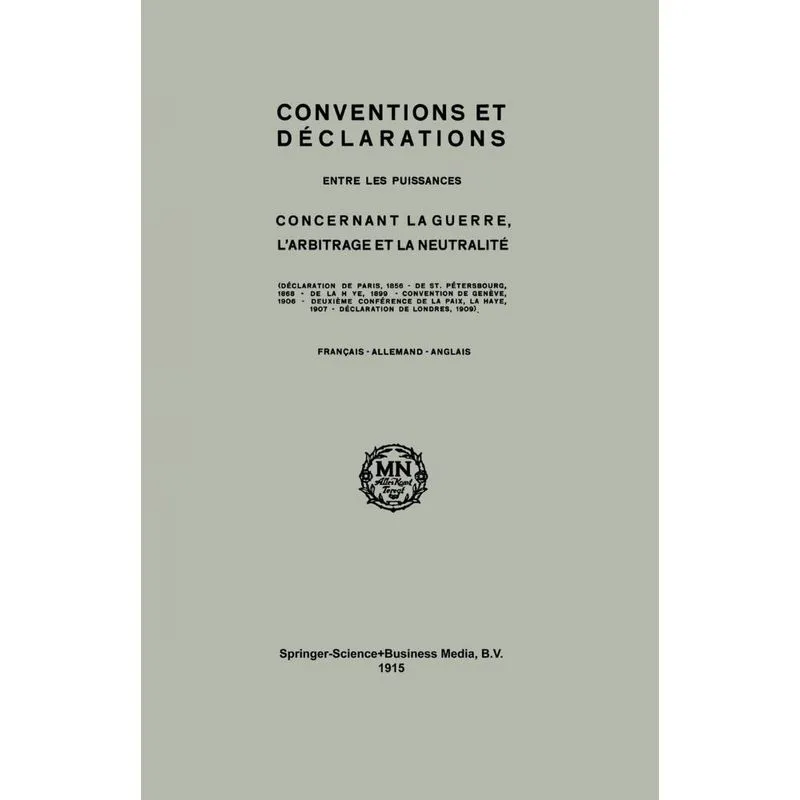 Conventions and Declarations