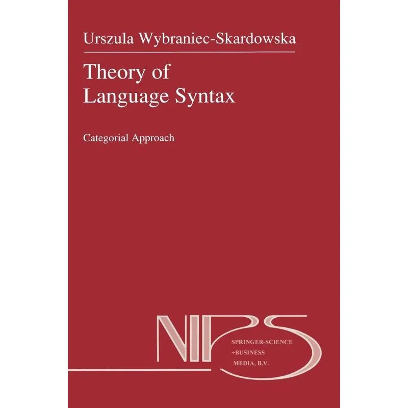 Theory of Language Syntax