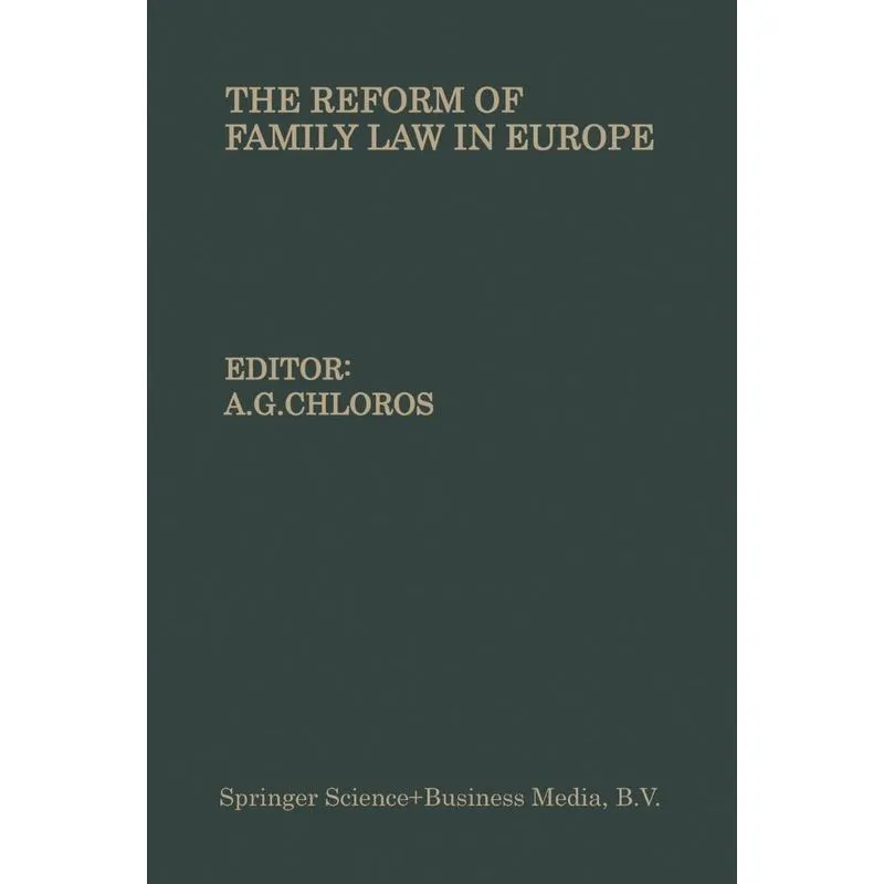 The Reform of Family Law in Europe