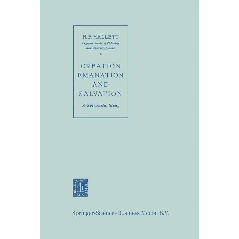 Creation Emanation and Salvation