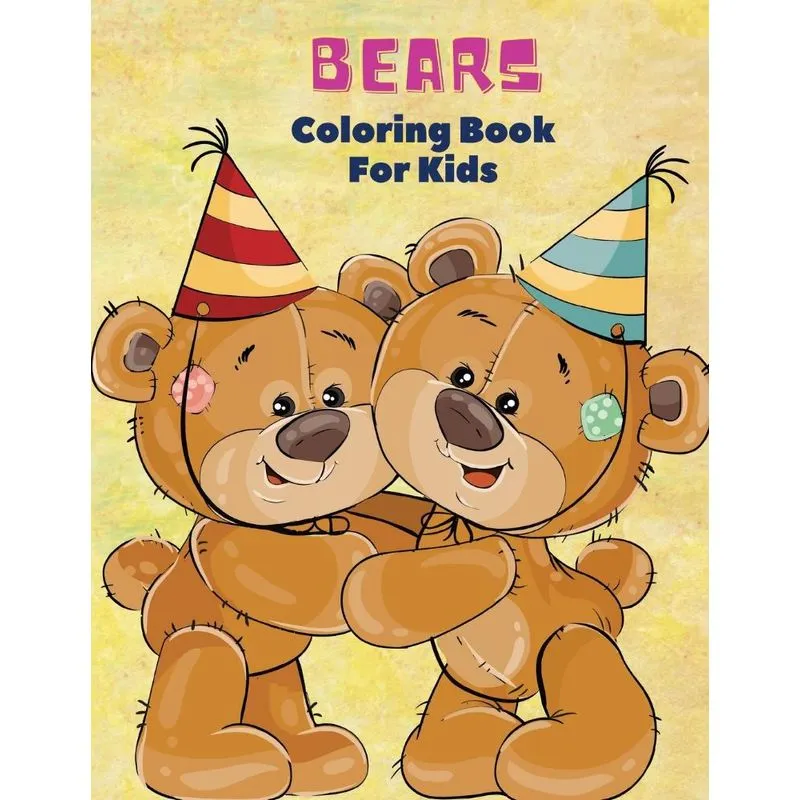 Bears Coloring Book For Kids