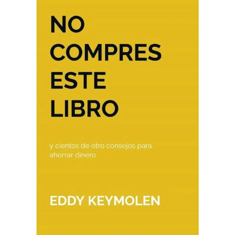 No compres este libro -Espanhol
