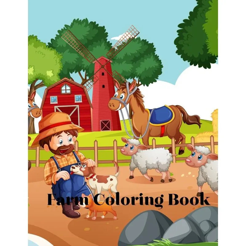 Farm Coloring Book