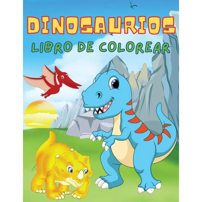 Dinosaurios Libro de Colorear