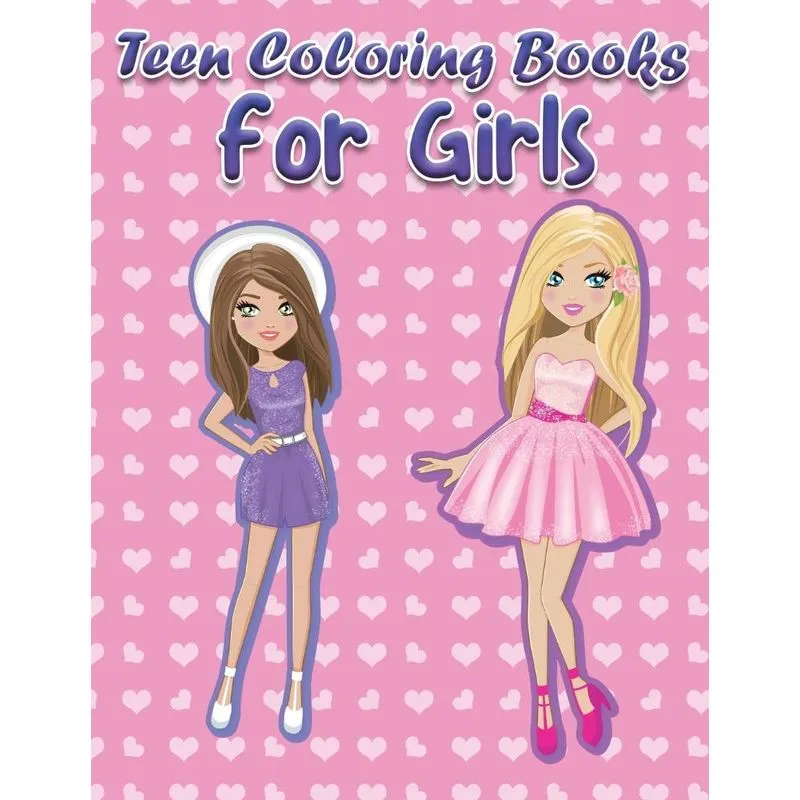 Teen Coloring Books for Girls