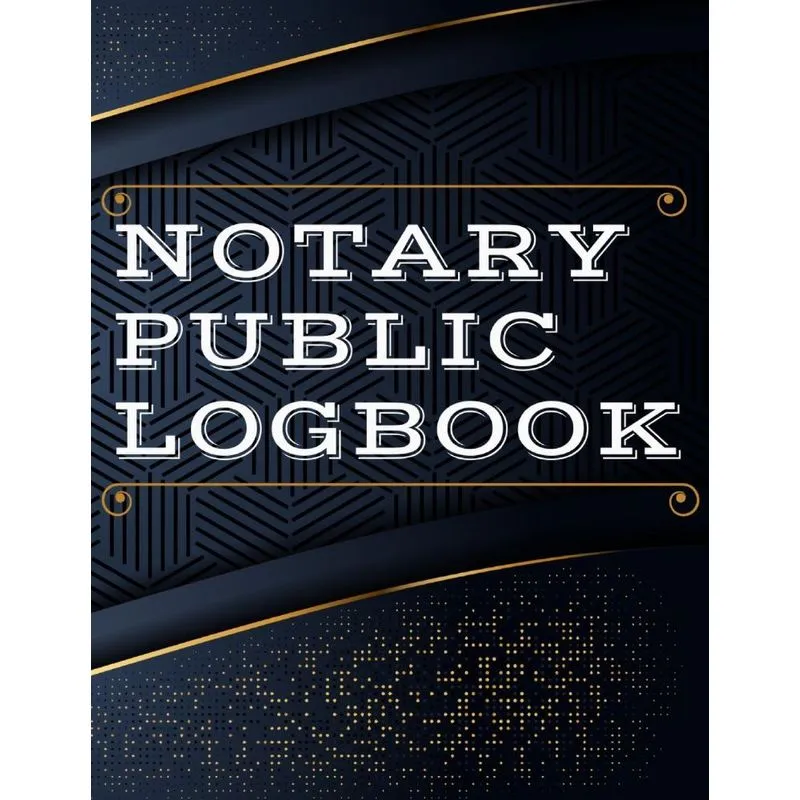 Notary Public Log Book