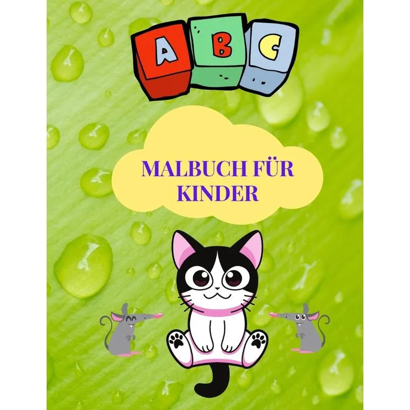 ABC Malbuch für Kinder