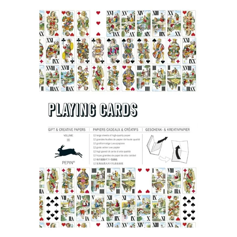 Papel Para Envoltura: Playing Cards – Un Toque Lúdico para Tus Regalos Papel Para Envoltura: Playing Cards