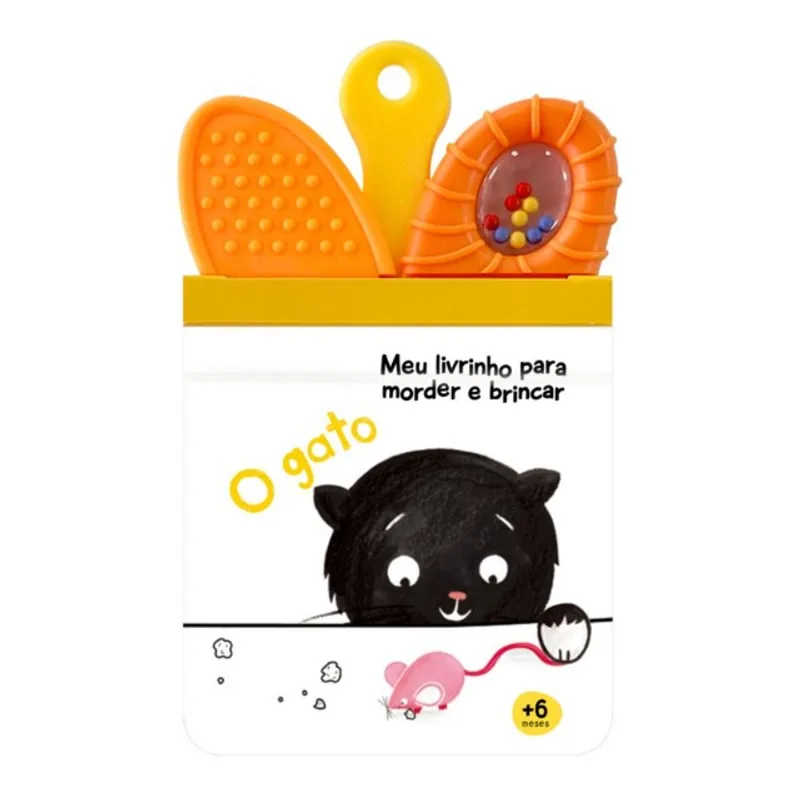MEU LIVRINHO PARA MORDER E BRINCAR - O GATO