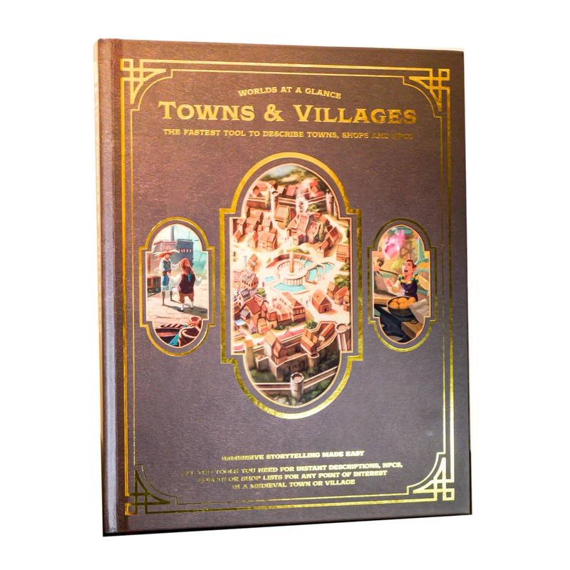 Worlds at a Glance Towns and Villages Book
