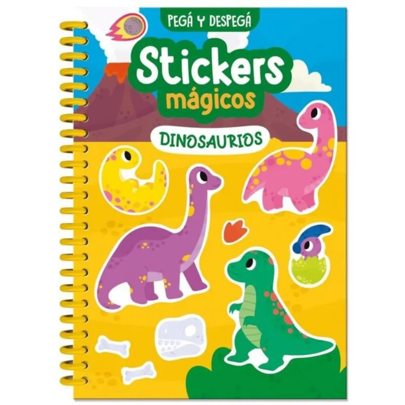 STICKERS MAGICOS- DNOSAURIOS - Dinomini STICKERS MAGICOS- DNOSAURIOS