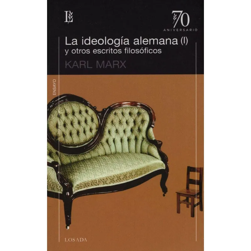 Livro Ideologia Alemana - 70 Aniversario - Marx Karl