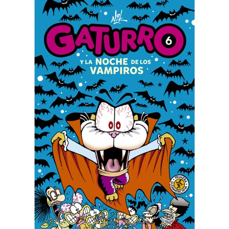 Libro Gaturro 6. Gaturro y la noche de los vampiros
