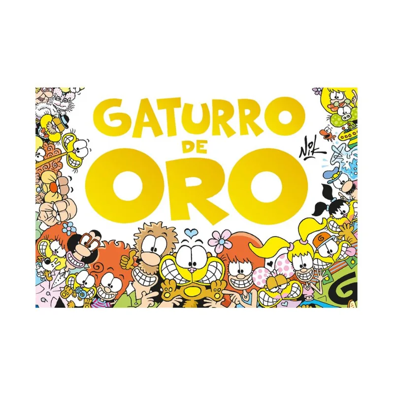 Libro Gaturro de oro de Nik