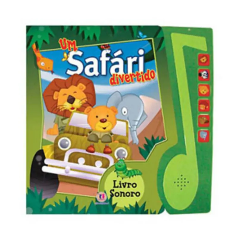 Livro Sonoro - Um Safari Divertido