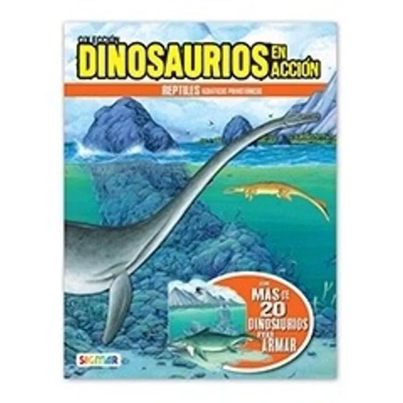 Livro Dinosaurios En Accion - Reptiles