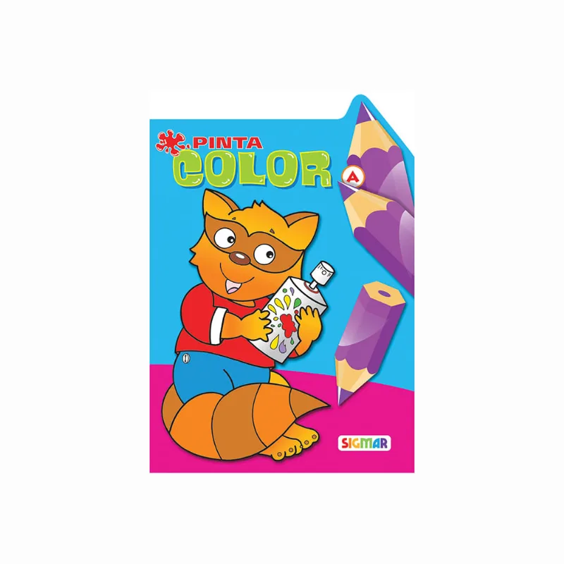 Libro Infantil Pinta Color 82 Bli 1 Un. Sigmar