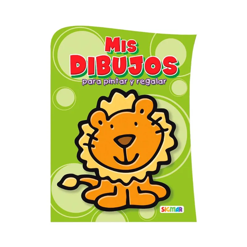 Libro para Pintar Mis Dibujos Sigmar Mis Dibujos Un.-1