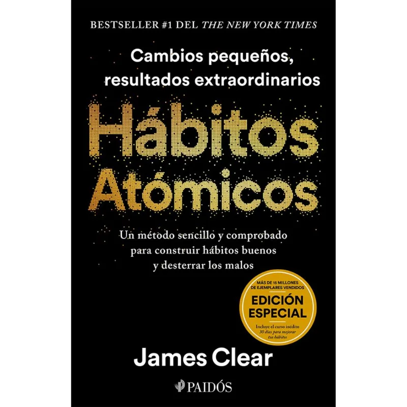 Libro Hábitos Atómicos-Edición Especial