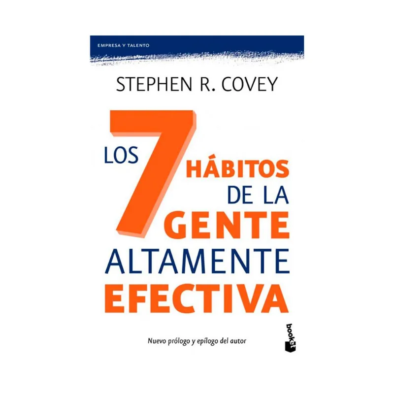 Libro 7 Hábitos de la gente altamente efectiva Booket