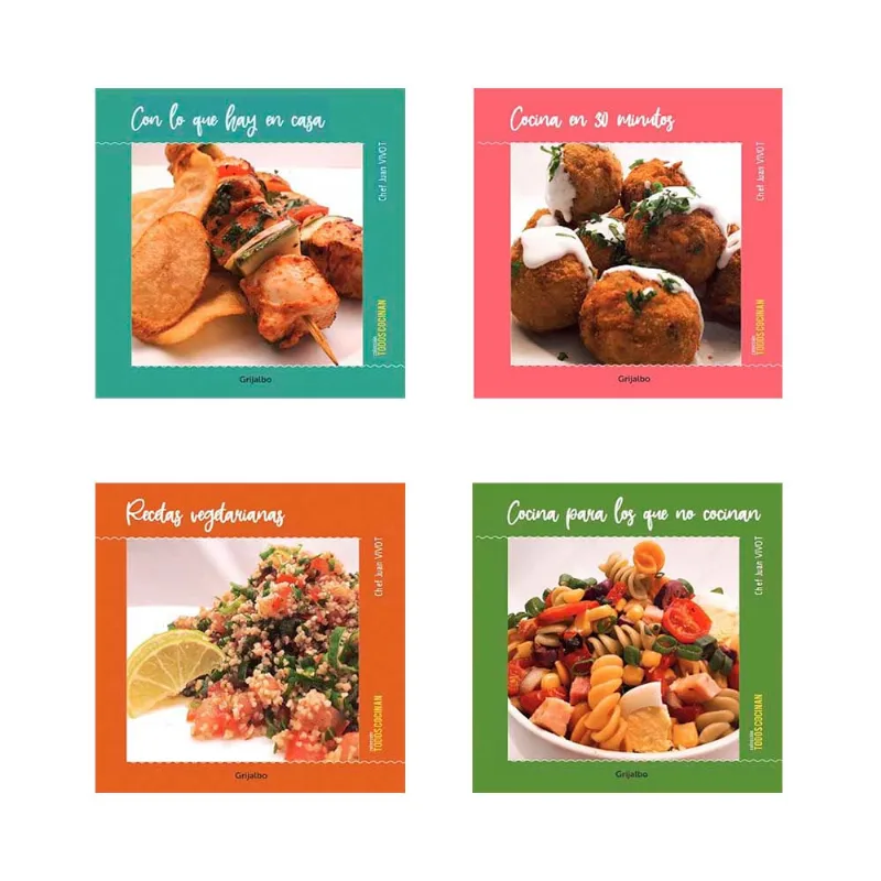Libro Coleccion Todos Cocinan-4 Titulos Prh