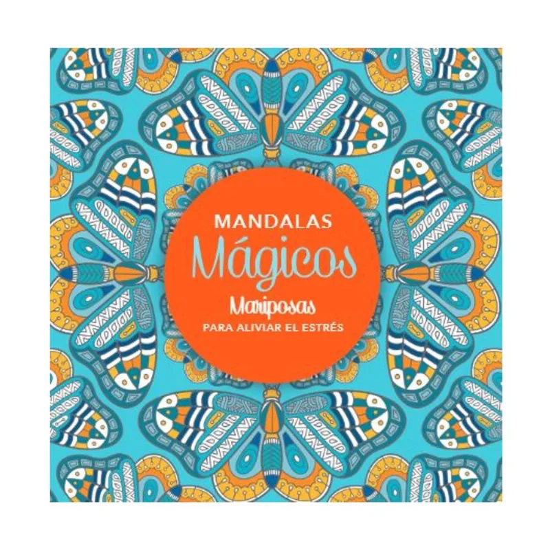 Libro mariposas-mandalas mágicos